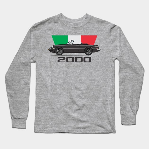 black 2000 Long Sleeve T-Shirt by JRCustoms44